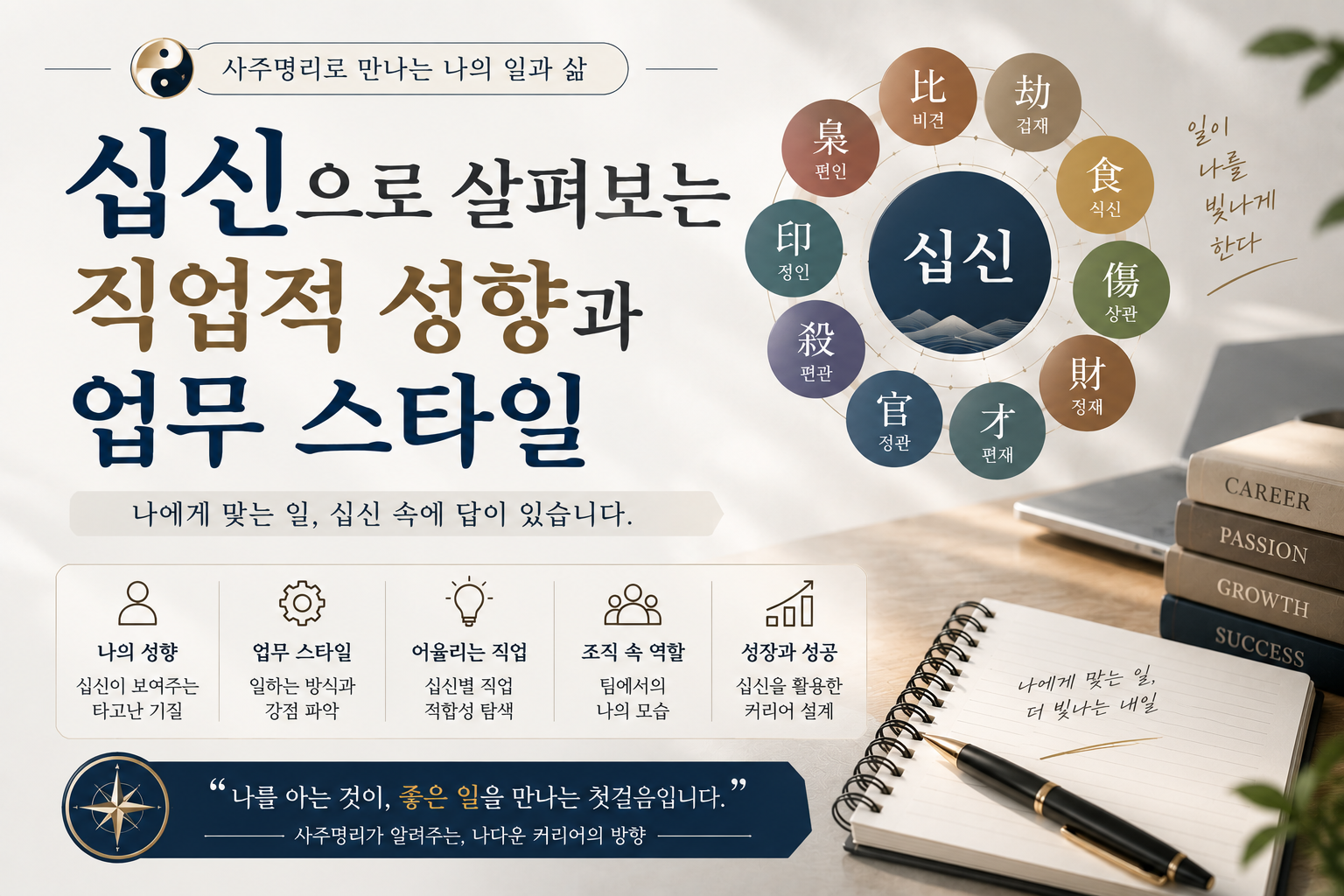 십신으로 살펴보는 직업적 성향