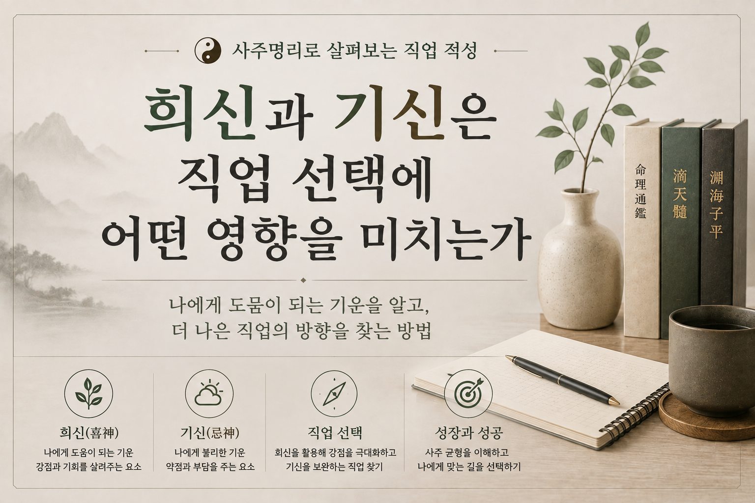 희신과 기신이 직업선택에 미치는 영향