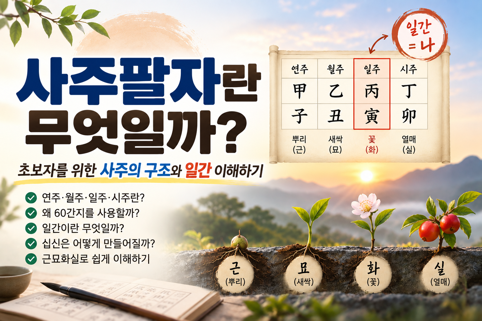 사주팔자와 일간