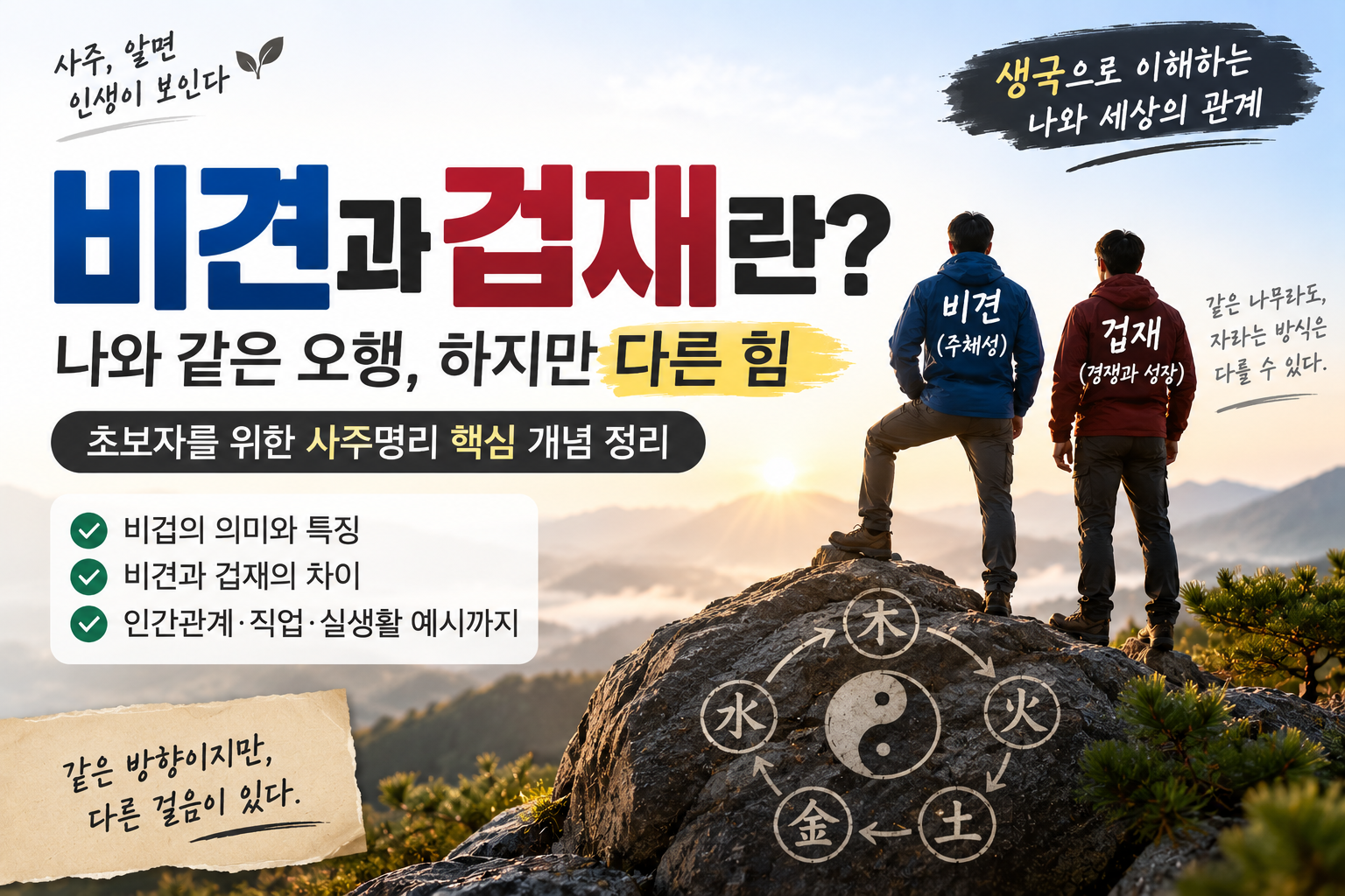 십신중 비견겁재