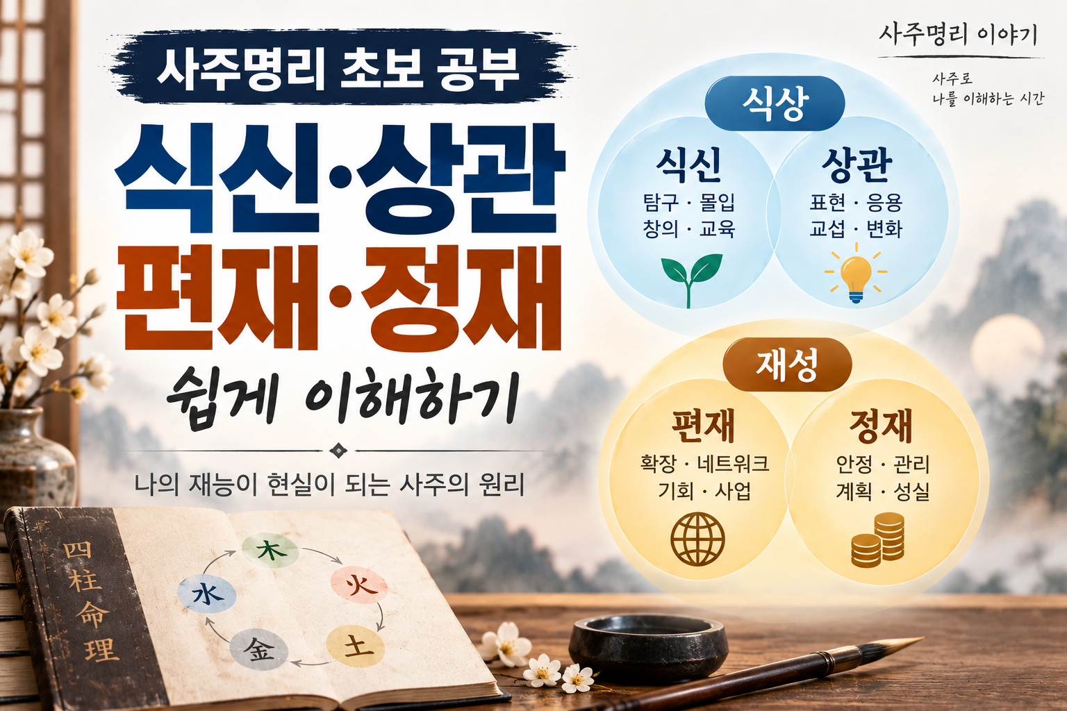 십신 중 식상과 재성